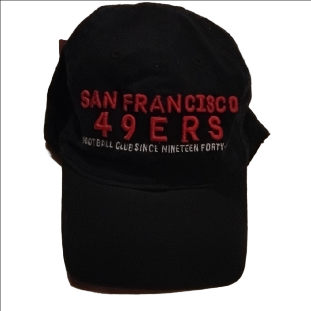 Reebok Black and Red San Francisco 49ers Hat
